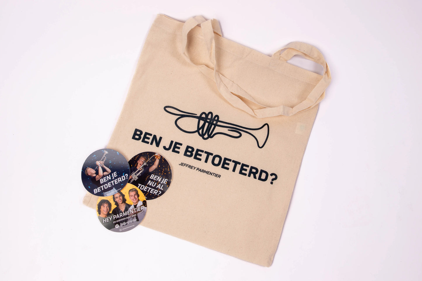 Parmentier - Tas + Sticker-set